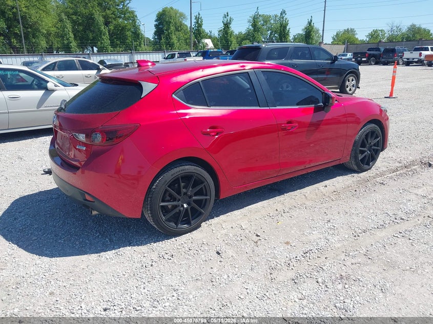 2015 MAZDA MAZDA3 auction photo 4