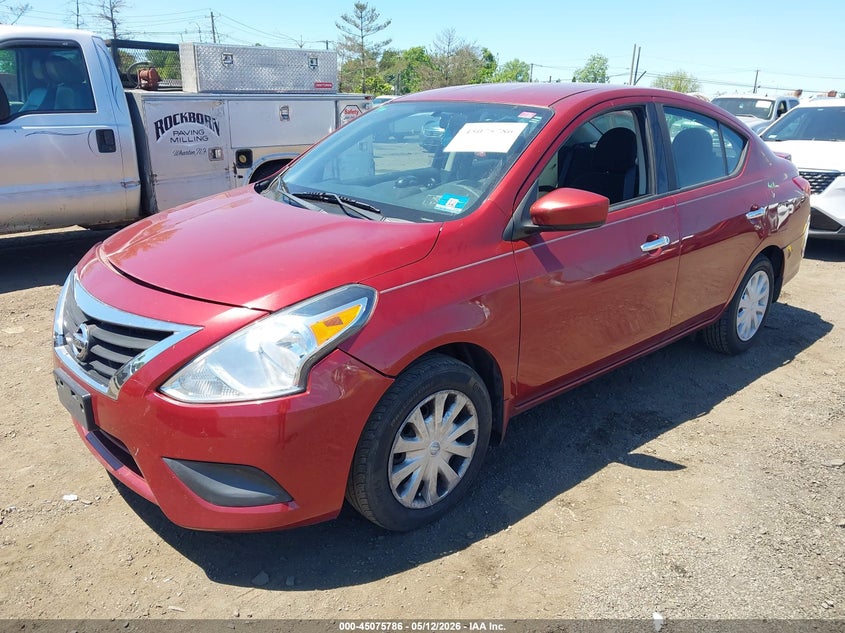 Vin: 3n1cn7ap3jl821054, lot: 45573340, nissan versa 1.6 sv 20182