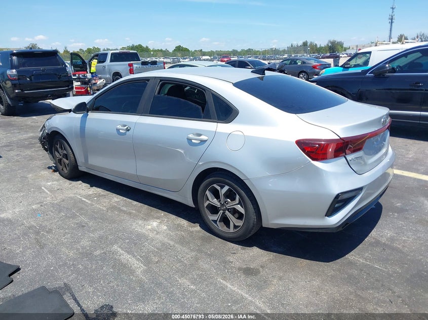 Vin: 3kpf24ad0ke007151, lot: 45573347, kia forte lxs 20193
