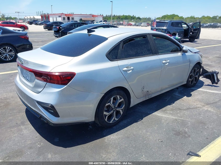 Vin: 3kpf24ad0ke007151, lot: 45573347, kia forte lxs 20194