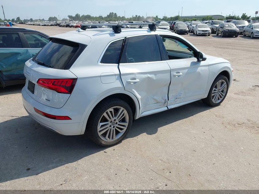 2019 AUDI Q5 SPORT UTILITY VEHICLE 2.0L I-4 DI, DOHC, VVT, TURBO, 248HP