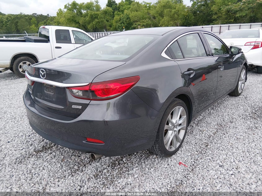 Vin: jm1gj1v5xg1434694, lot: 45573510, mazda mazda6 i touring 20164
