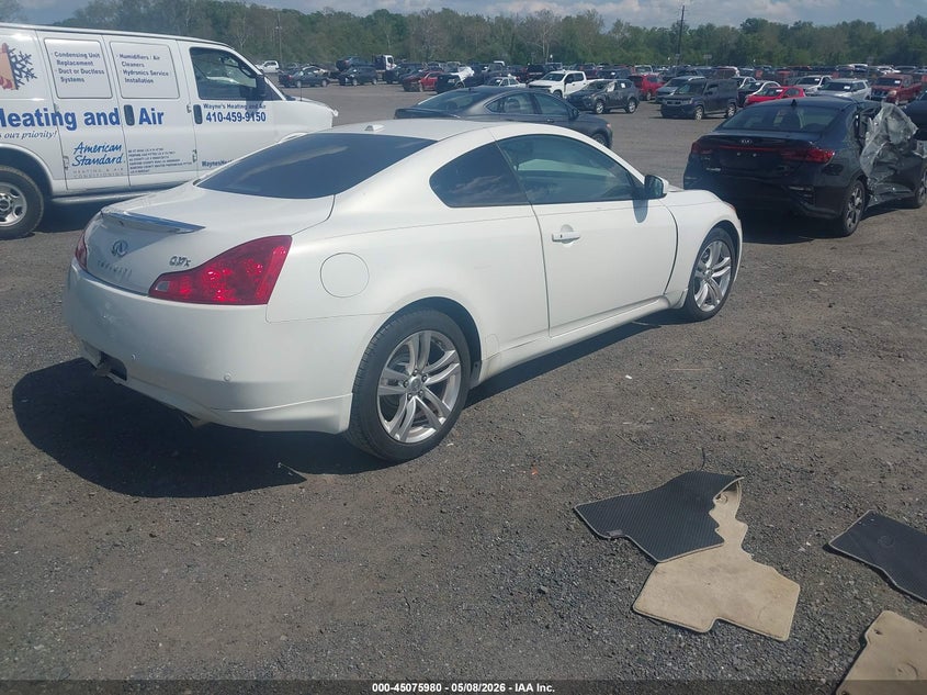 2010 INFINITI G37X auction photo 4