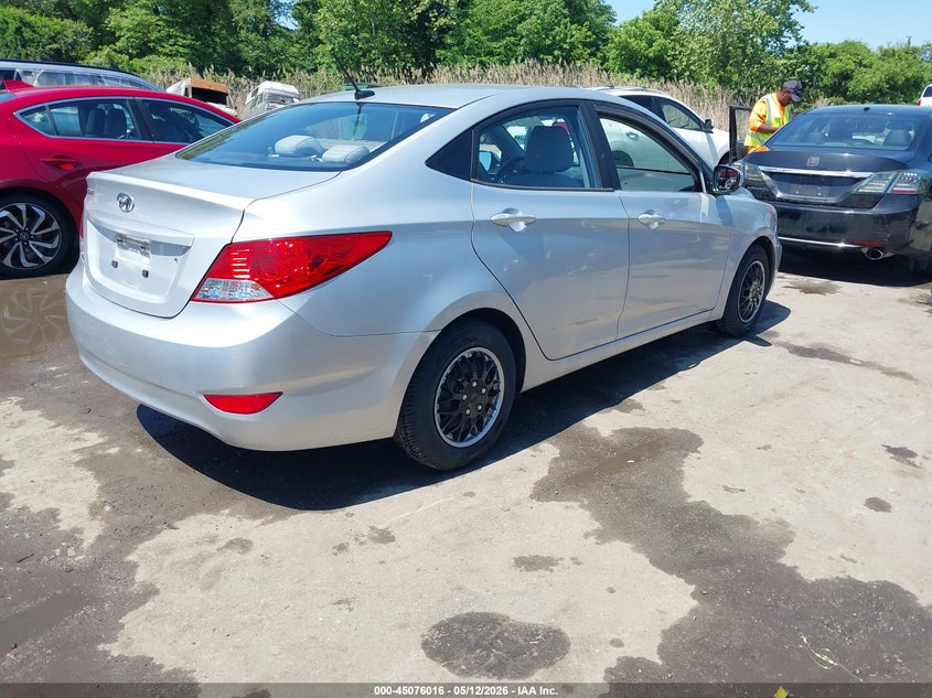 2013 HYUNDAI ACCENT SEDAN 1.6L I-4 DI, DOHC, VVT, 138HP