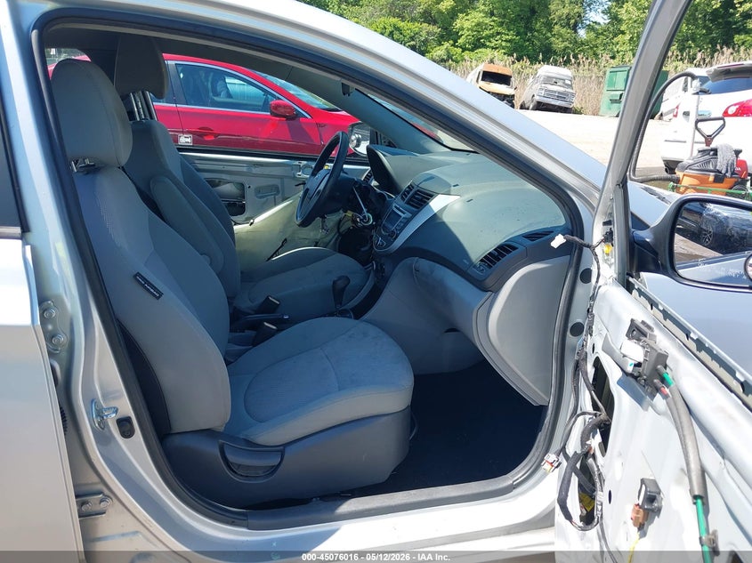 2013 HYUNDAI ACCENT SEDAN 1.6L I-4 DI, DOHC, VVT, 138HP