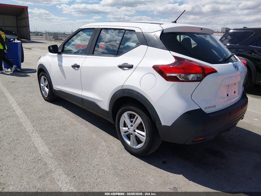 Vin: 3n1cp5bv3ll538135, lot: 45573599, nissan kicks s xtronic cvt 20203