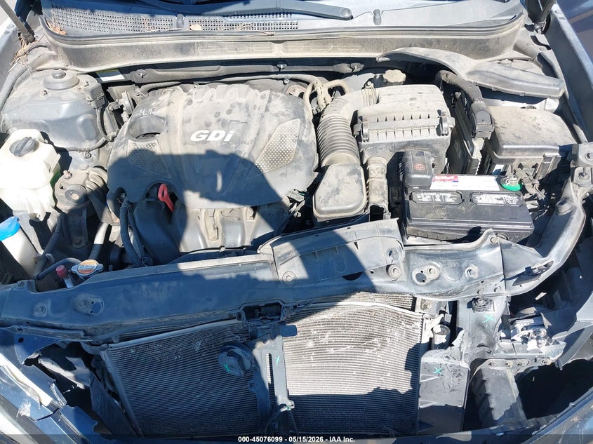 5NPEB4AC5CH413264 2012 Hyundai Sonata 2.4 Gls blue