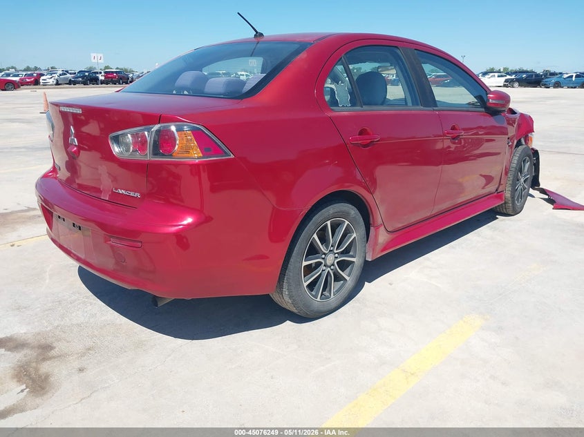 Vin: ja32u2fu5hu004017, lot: 45573803, mitsubishi lancer es 20174