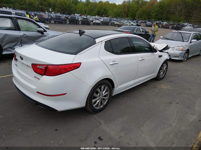 Vin: 5xxgn4a77eg334289, lot: 45573804, kia optima ex 20144
