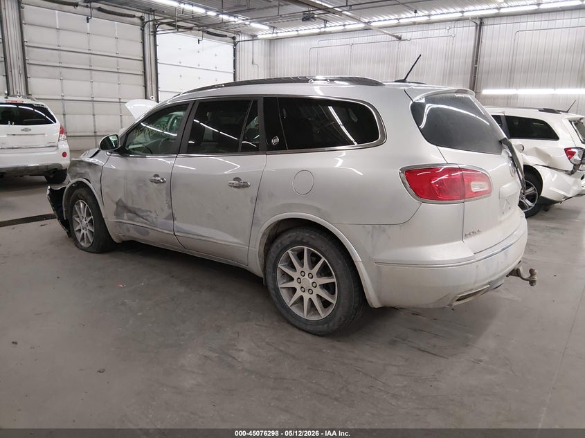 Vin: 5gakvbkd3fj258670, lot: 45573851, buick enclave leather 20153