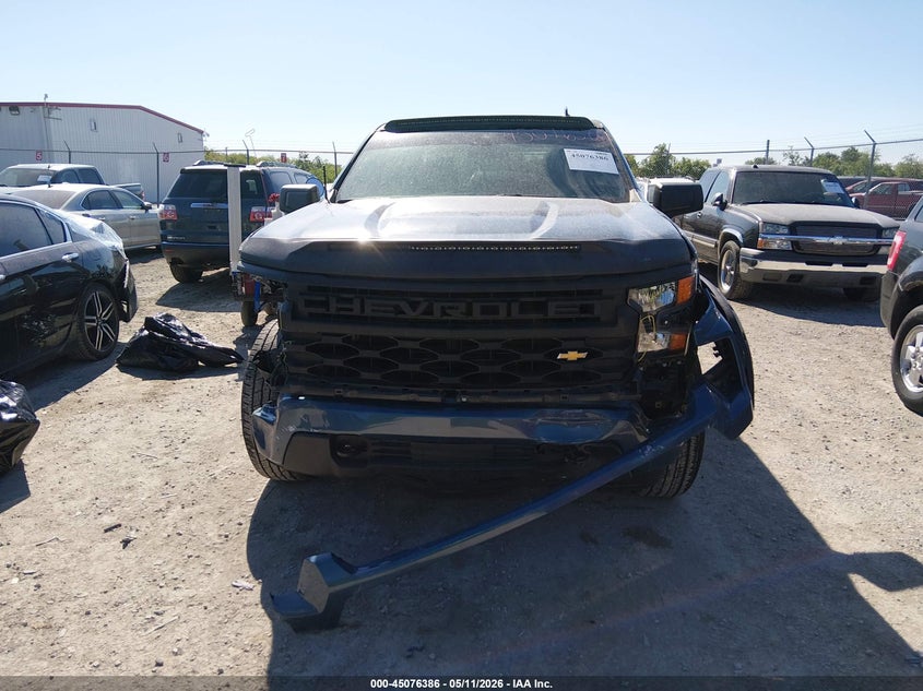 VIN 1GCPDBEK0RZ136601 2024 CHEVROLET SILVERADO 1500 4WD  SHORT BED CUSTOM