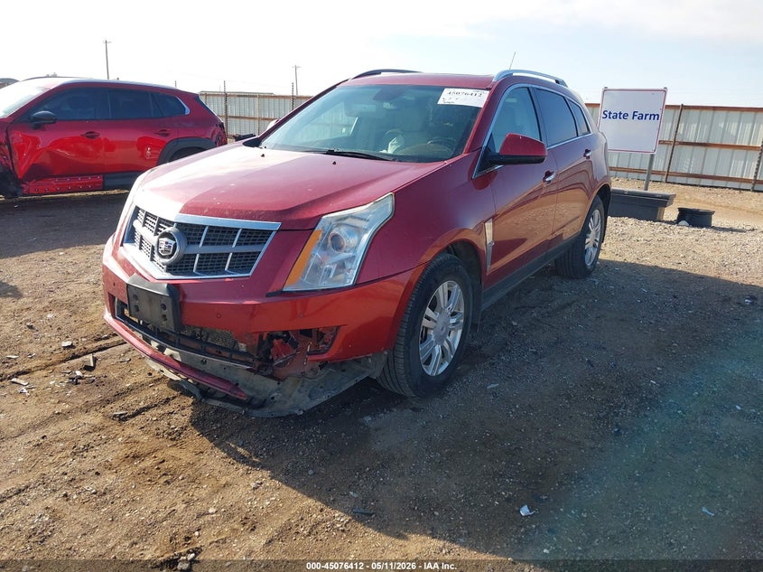 2012 Cadillac Srx 3.6 Luxury Collection Red Lot 111045076412 Vin 3GYFNAE39CS629980