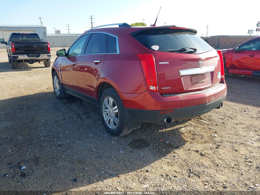 2012 Cadillac Srx 3.6 Luxury Collection Red Lot 111045076412 Vin 3GYFNAE39CS629980