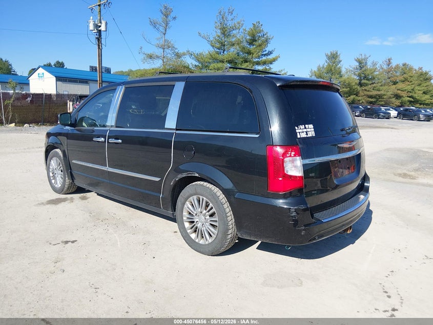 Vin: 2c4rc1cg2gr149491, lot: 45574010, chrysler town & country touring-l anniversary edition 20163