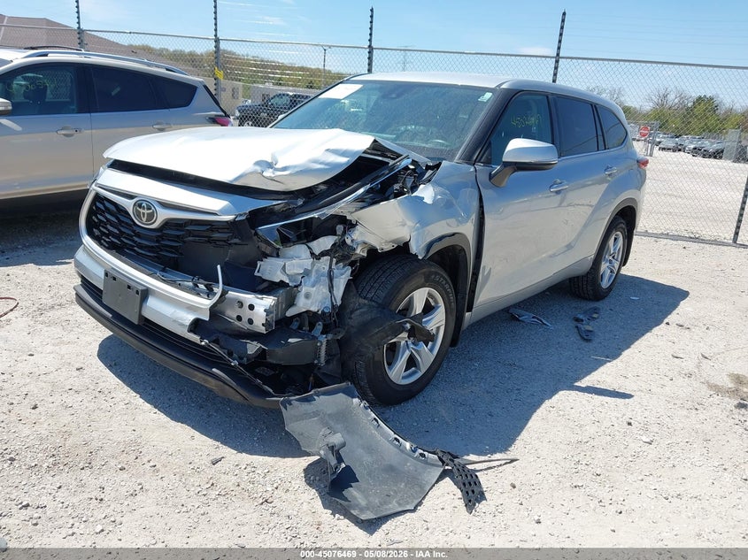 2021 Toyota Highlander L 5TDCZRBH7MS144609 photo 1