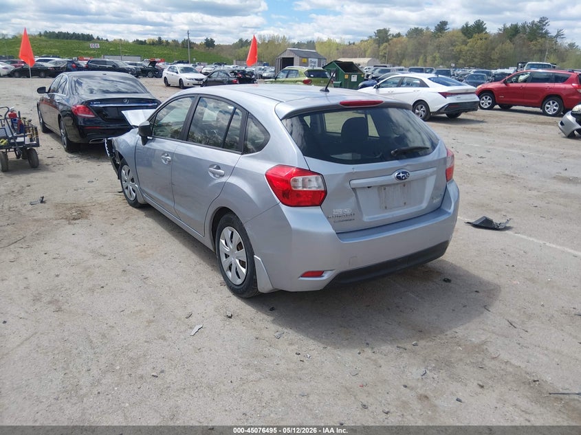 Vin: jf1gpaa60g8274450, lot: 45574048, subaru impreza 2.0i 20163