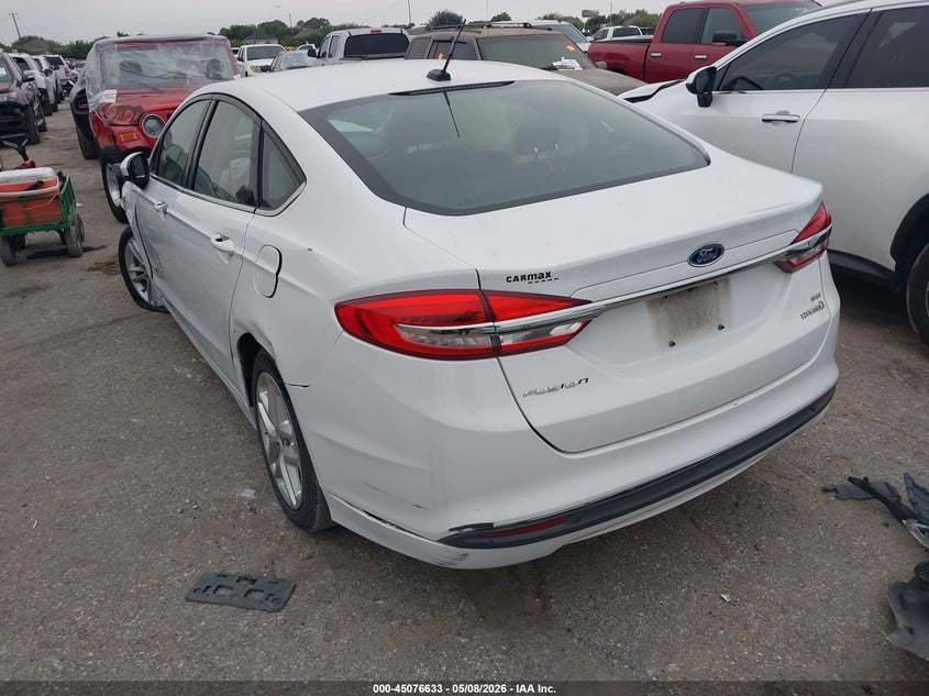 Vin: 3fa6p0lu9jr209037, lot: 45574187, ford fusion hybrid se 20183