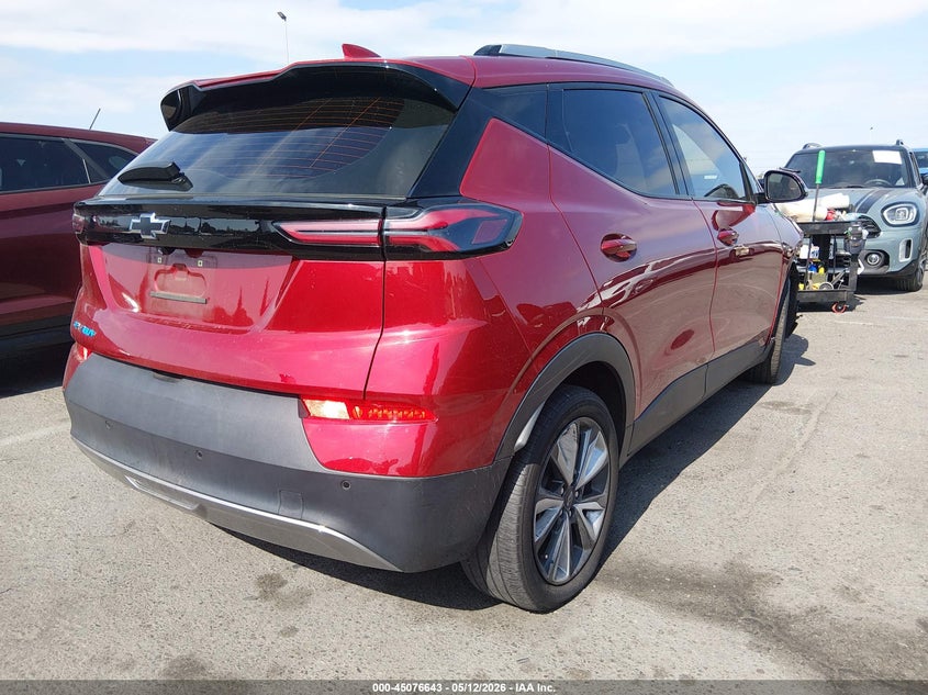 Vin: 1g1fy6s08n4114078, lot: 45574197, chevrolet bolt euv fwd lt 20224