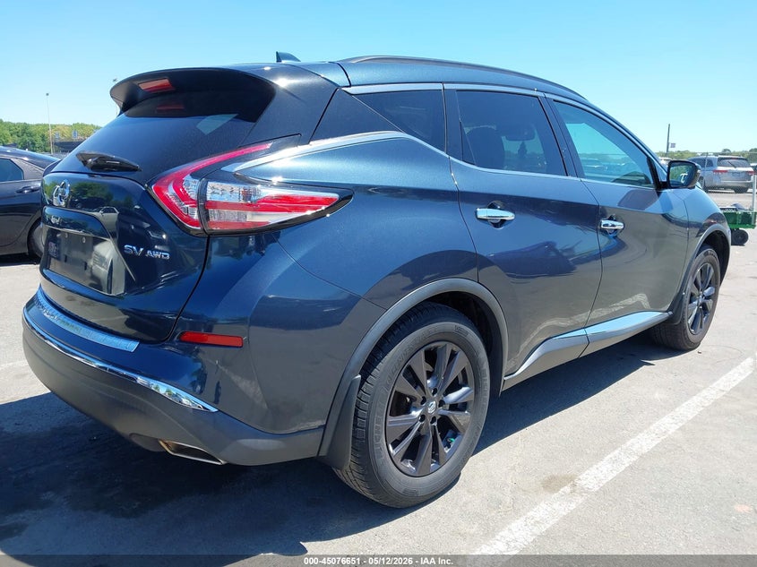 2017 NISSAN MURANO auction photo 4