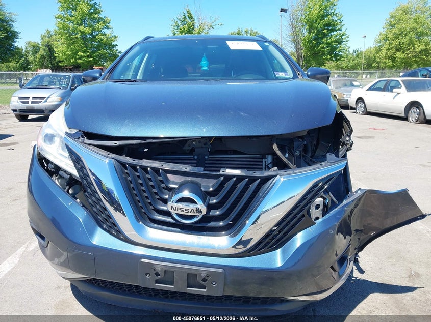 2017 NISSAN MURANO auction photo 6