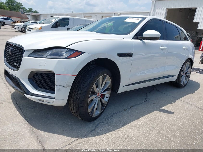 Vin: sadct2fu9na693439, lot: 45574214, jaguar f-pace r-dynamic s p400 awd automatic 20222