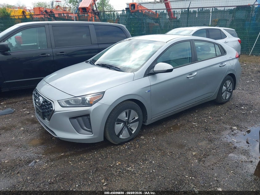Vin: kmhc65lc5lu220435, lot: 45574232, hyundai ioniq hybrid blue 20202