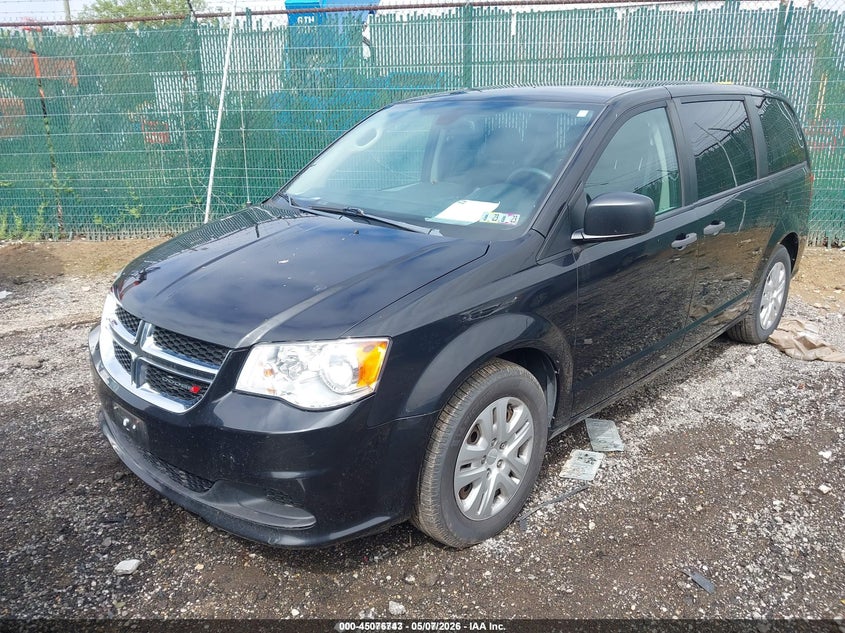 Vin: 2c4rdgbg4kr698734, lot: 45574297, dodge grand caravan se 20192