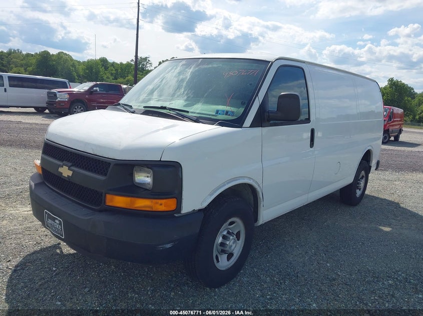 Vin: 1gcwgfcf5f1185836, lot: 45574325, chevrolet express 2500 work van 20152