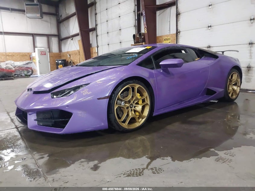 LAMBORGHINI HURACAN 2019 VIN ZHWUC2ZF4KLA12028
