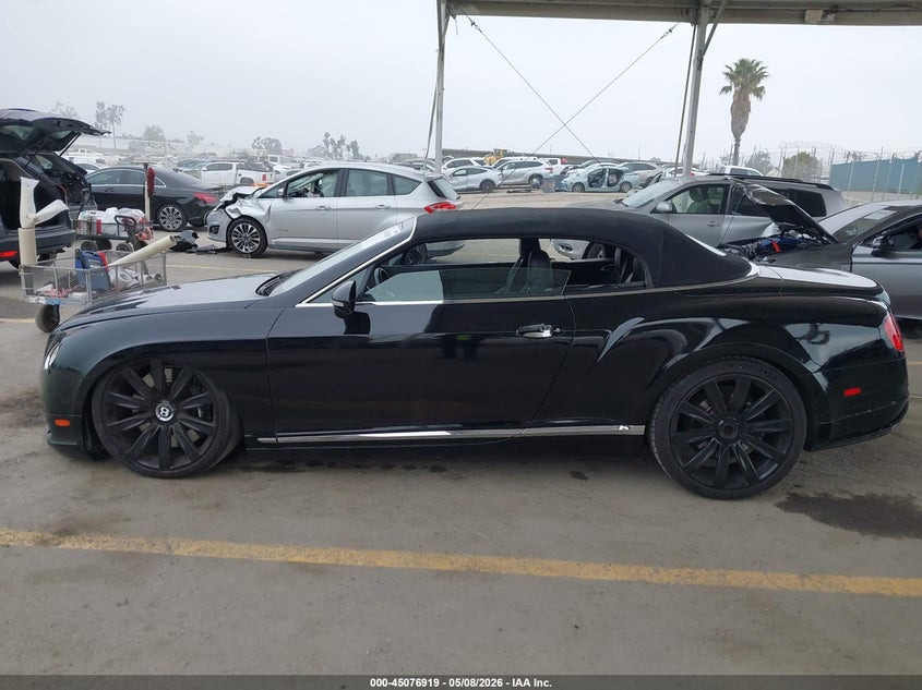 2013 Bentley Continental Gtc VIN: SCBGR3ZAXDC080271 Lot: 45076919