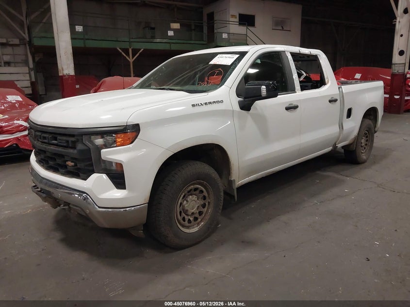 2024 Chevrolet Silverado 1500 4wd  Standard Bed Wt 1GCPDAEKXRZ241009 photo 1