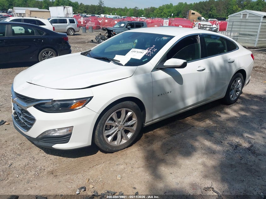 Vin: 1g1zd5st7pf206853, lot: 45574535, chevrolet malibu fwd 1lt 20232