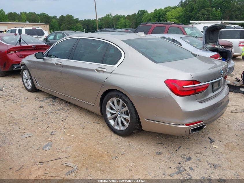 Vin: wba7e2c51gg548266, lot: 45574563, bmw 740i 20163