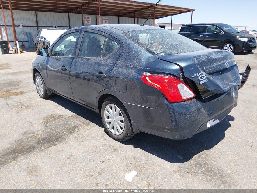 Vin: 3n1cn7ap8fl806279, lot: 45574645, nissan versa 1.6 s 20153