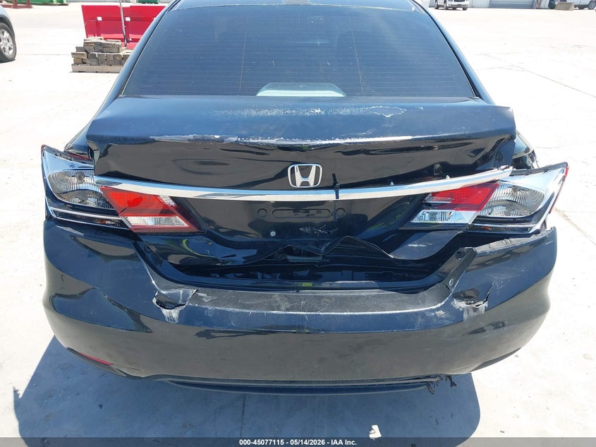 2015 HONDA CIVIC SEDAN 1.8L I-4 VVT, 143HP