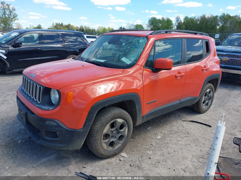 2015 JEEP RENEGADE SPORT UTILITY VEHICLE 1.4L I-4 VVT, TURBO, 160HP