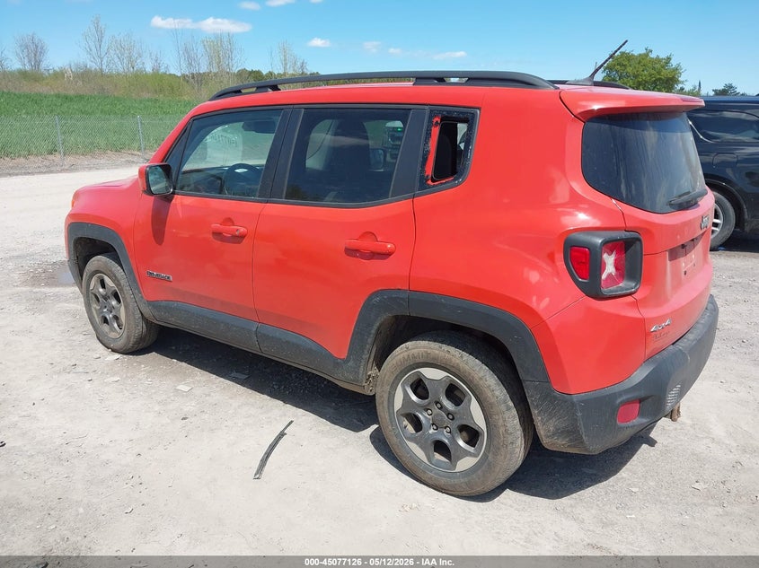 2015 JEEP RENEGADE SPORT UTILITY VEHICLE 1.4L I-4 VVT, TURBO, 160HP