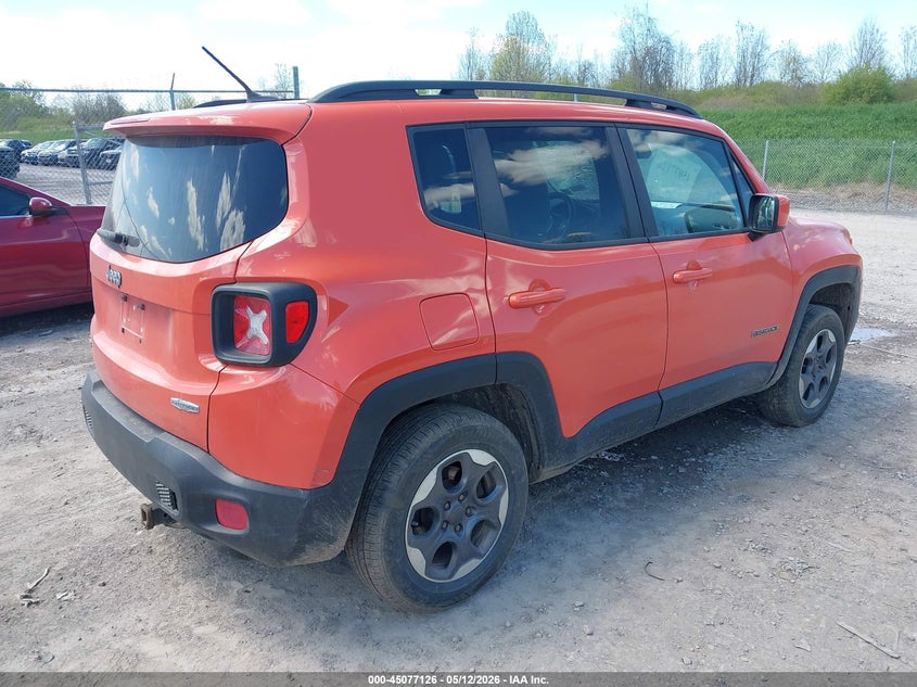 2015 JEEP RENEGADE SPORT UTILITY VEHICLE 1.4L I-4 VVT, TURBO, 160HP