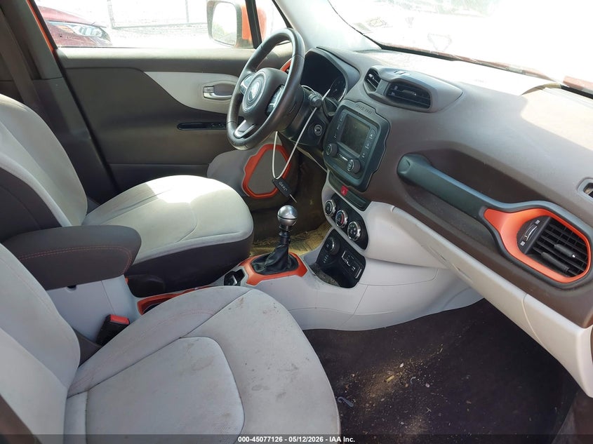 2015 JEEP RENEGADE SPORT UTILITY VEHICLE 1.4L I-4 VVT, TURBO, 160HP