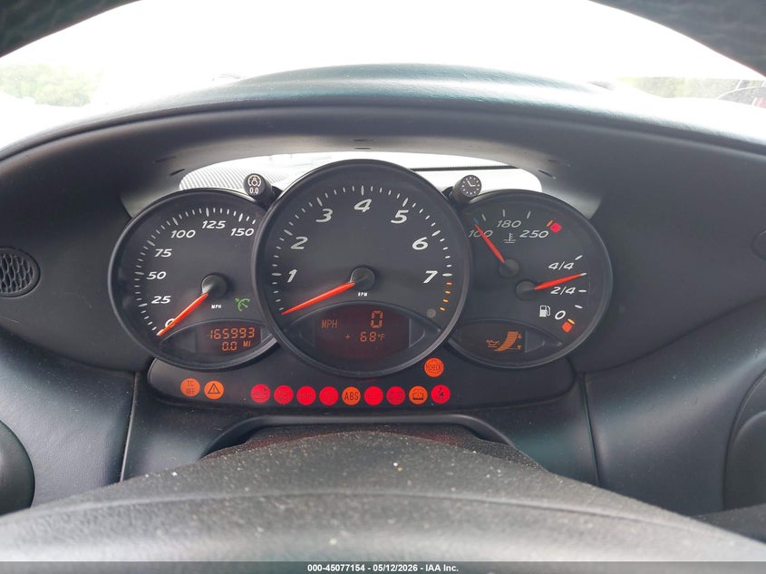 2000 Porsche Boxster VIN: WP0CA2982YU620836 Lot: 45077154