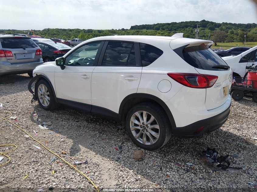 Vin: jm3ke2dy1f0508600, lot: 45574801, mazda cx-5 grand touring 20153