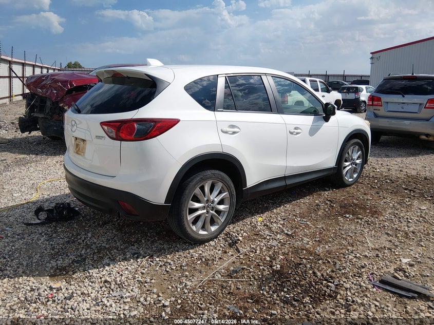 Vin: jm3ke2dy1f0508600, lot: 45574801, mazda cx-5 grand touring 20154