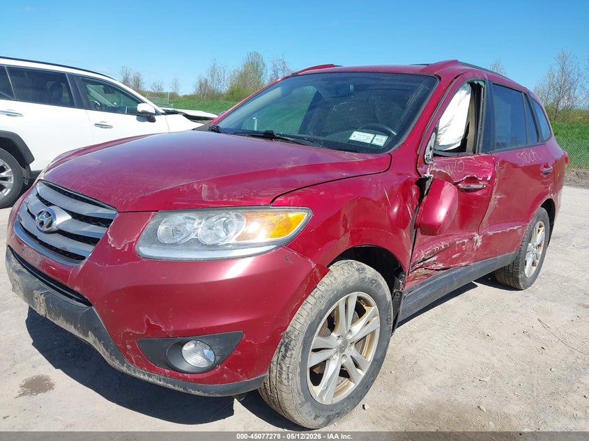 2012 Hyundai Santa Fe Limited V6 5XYZKDAG1CG120201 photo 1