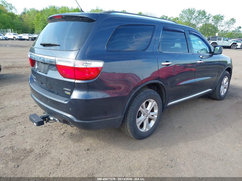 Vin: 1c4rdjdg7dc701034, lot: 45574833, dodge durango crew 20134
