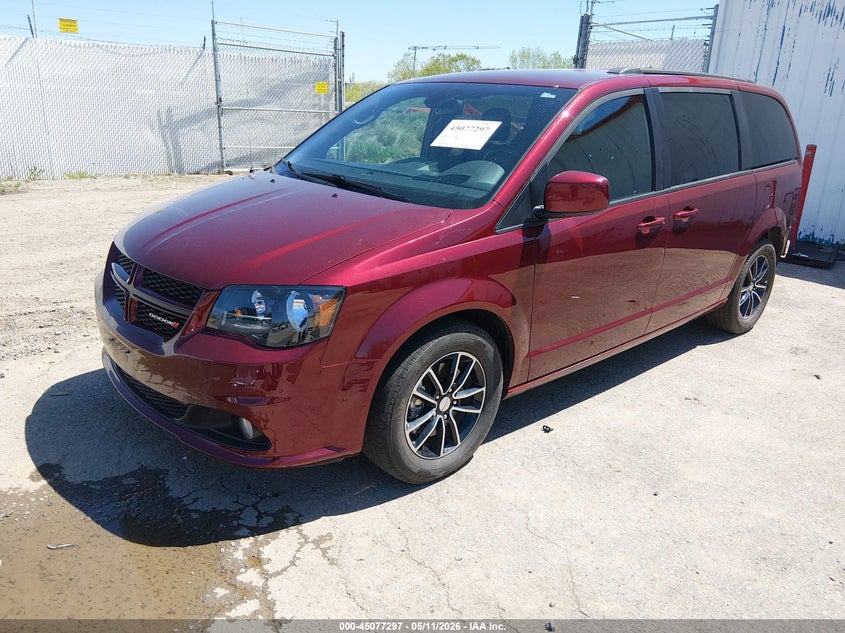 Vin: 2c4rdgegxjr335638, lot: 45574851, dodge grand caravan gt 20182