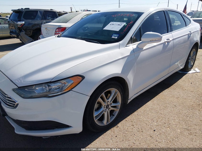 2018 Ford Fusion Se 3FA6P0HD7JR171249 photo 1