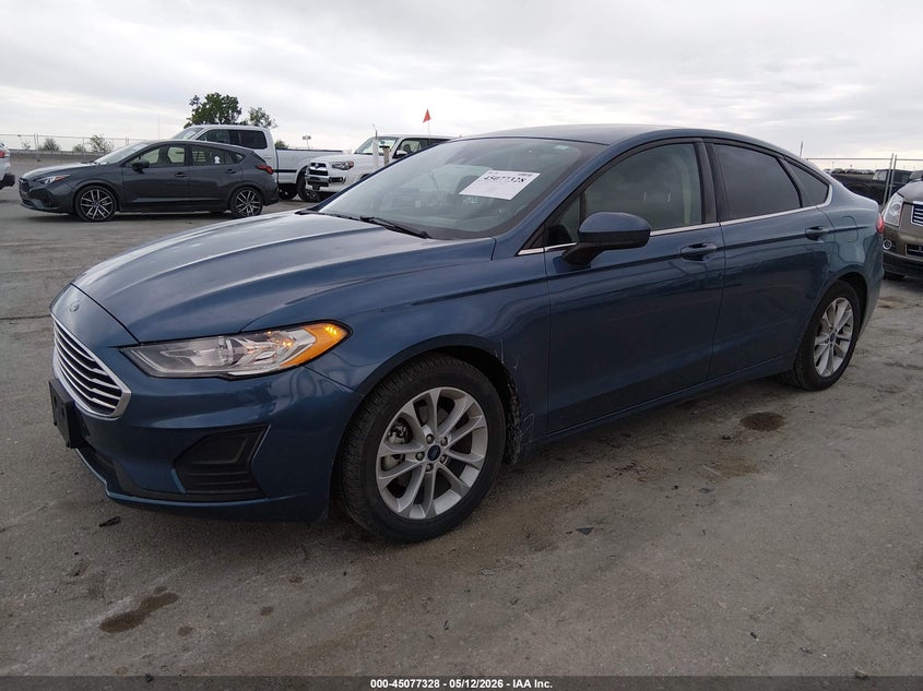 2019 Ford Fusion Se 3FA6P0HD3KR267784 photo 1