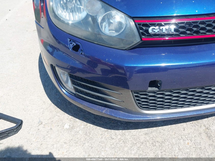 2012 Volkswagen Gti 2-Door VIN: WVWED7AJ0CW225451 Lot: 45077345