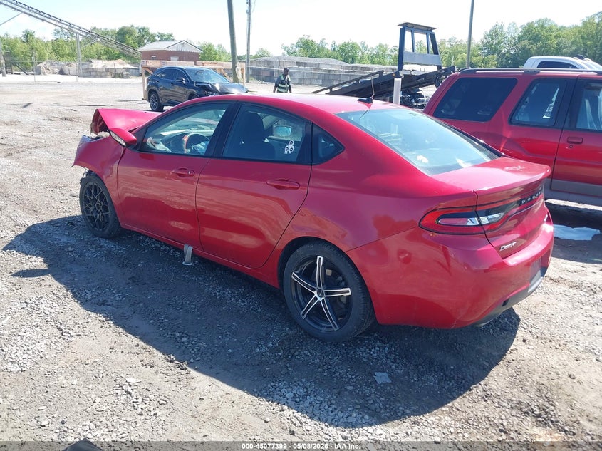 Vin: 1c3cdfba9dd341460, lot: 45574953, dodge dart sxt 20133