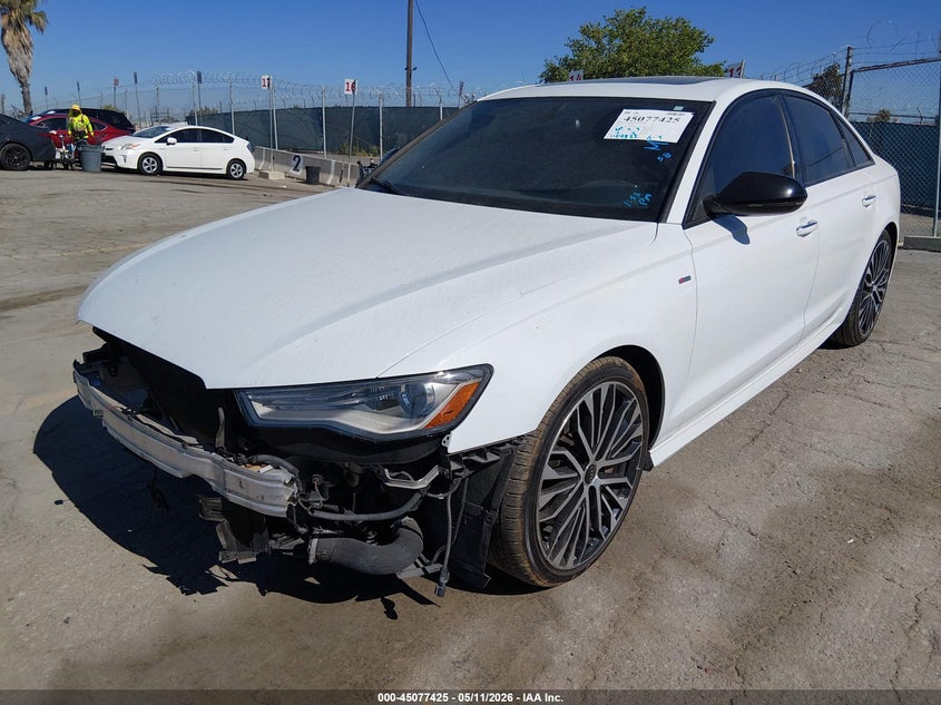 Vin: wauc8afcxjn049026, lot: 45574979, audi a6 2.0t premium/2.0t sport 20182